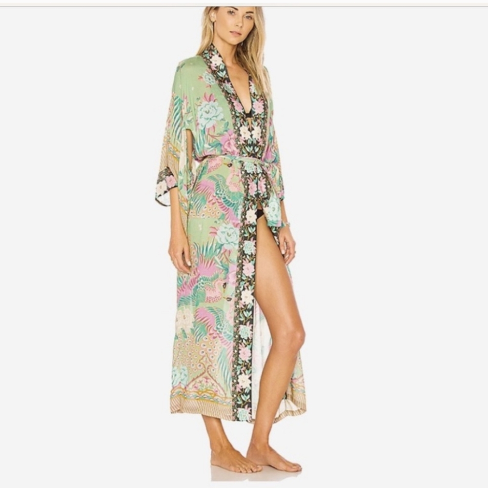 Spell And The Gypsy Collective Designs Early Days Cloud Dancer Maxi Kimono OS